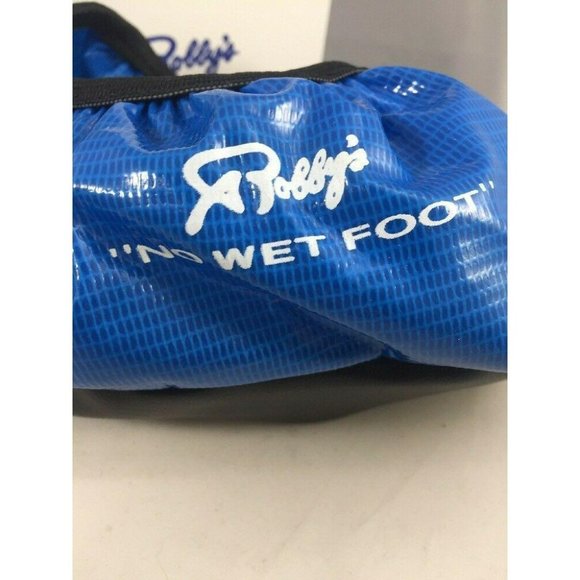 Robbys Shoe Covers No Wet Foot Blue Size S - Picture 9 of 9